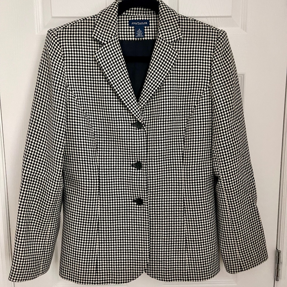 Black & White Blazer